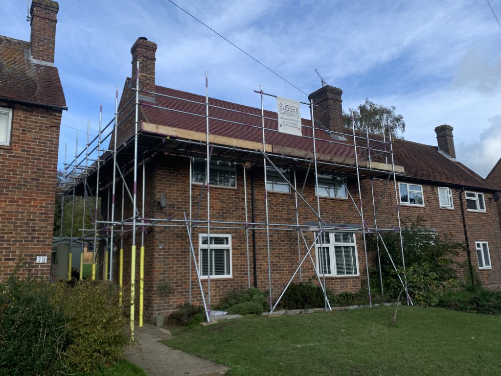 Scaffolding in Haslemere